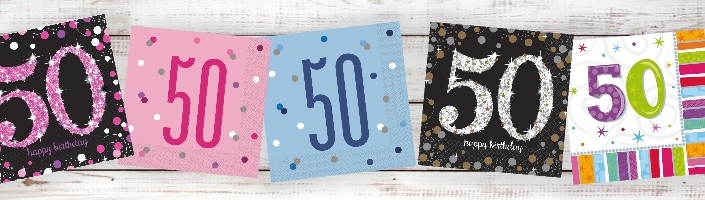 Age 50 | 50th Birthday Party Supplies | Decorations | Ideas - Party Save Smile